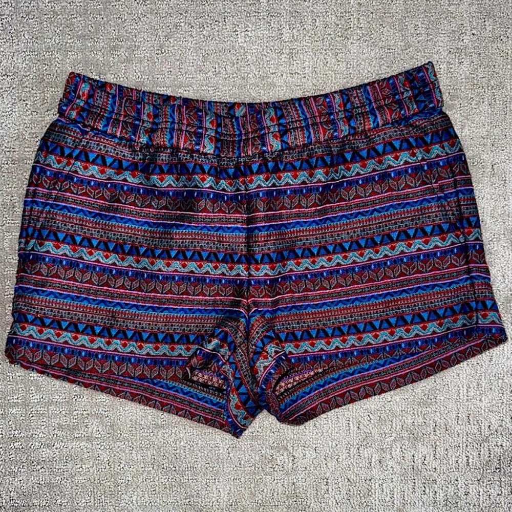 J Crew Women's Aztec Jacquard Boardwalk Shorts Size 6